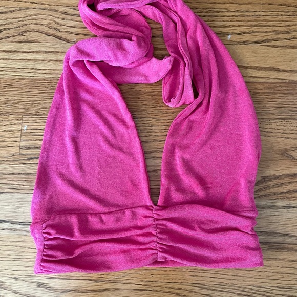 Pink Halter Top - Picture 3 of 5